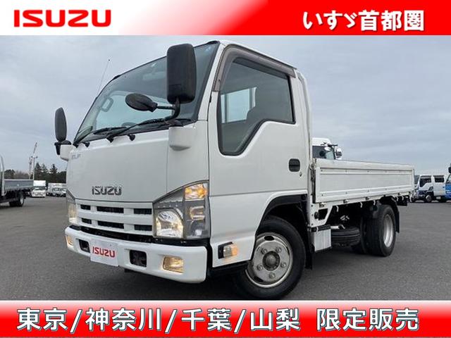 エルフトラック 　平ボディ・５ＭＴ・積載２．０００ｋｇ・木製３方開・電格ミラー・距離１４２．０００ｋｍ（1枚目）