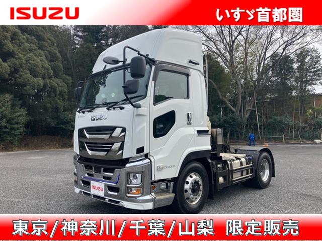 いすゞ 　トラクタ・７ＭＴ・積載１１．５００ｋｇ・カプラジョスト・ＥＴＣ２．０・電格ミラー・キーレス・距離１２２．０００ｋｍ