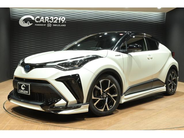 トヨタ Ｃ－ＨＲ Ｇ　後期／ＴＲＤフルエアロ／ＢＬＩＴＺ車高調／全方位パノラミックビュ－モニタ－／純正ナビ／地デジ／ＥＴＣ／ＡＣ１００Ｖ／ＢＳＭ／ＬＤＡ／スマートキー／ＬＥＤヘッドライト／プッシュスタート／ルーフブラック