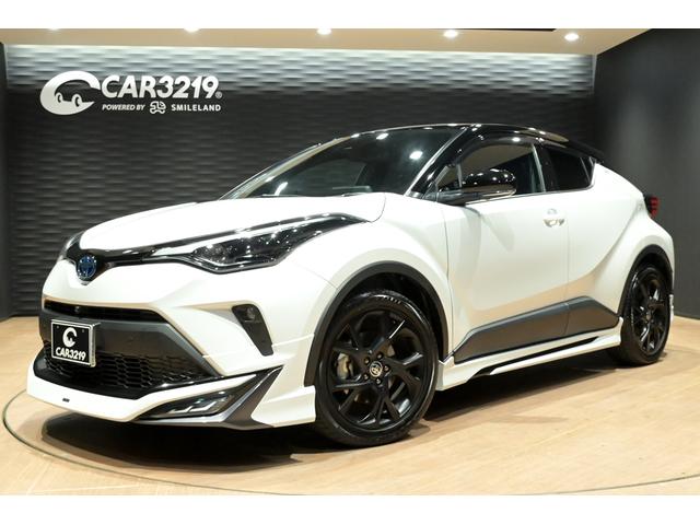 Ｃ－ＨＲ Ｇ　モード　ネロ　セーフティプラスＩＩＩ　後期／ワンオ－ナ－／モデリスタフルエアロ／ハ－フレザ－／シ－トヒ－タ－／ＬＥＤライト／純正ナビ／全方位カメラ／地デジ／ＢＳＭ／レーダークルーズコントロール／ＥＴＣ／プラチナホワイトパールマイカＩＩ（1枚目）