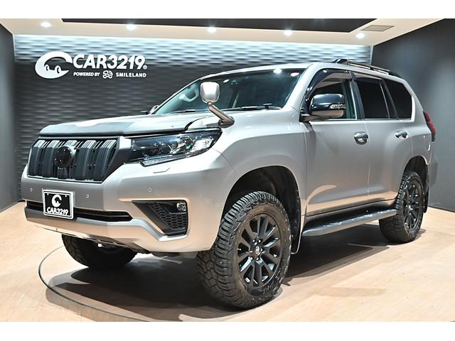 ランクルプラドTX L-PkgマットブラックED 後期/ワンオーナー/リフトアップ/ジオランダーX-ATタイヤ/サンルーフ