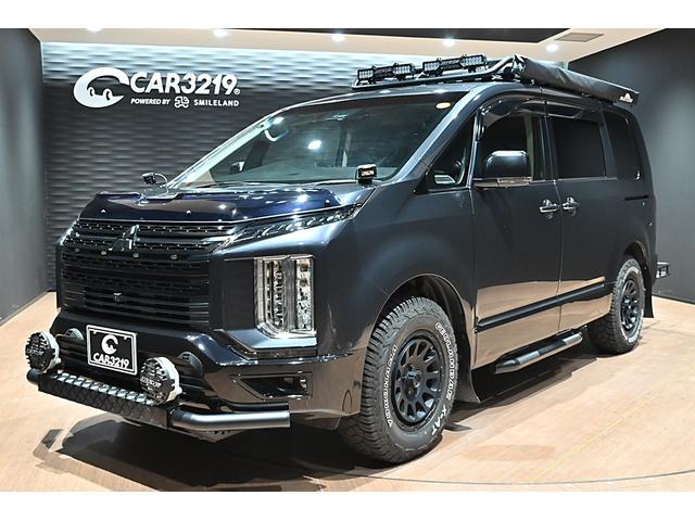 荒野を駆けるオールラウンダー☆三菱デリカＤ５入庫！ ブラックアウト／ＤＦ１６インチＡＷ／ジオランダ－Ｘ－ＡＴ／クラリオンナビ