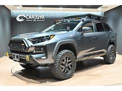 RAV4 アドベンチャー オフロードパッケージII ワンオ-ナ-/黒革/リフトアップ/レ-ベンハ-ト17インチAW/オ-プンカントリ-MTタイヤ/外ヘッドライト/LEDテ-ル/タコマ風グリル/YAKIMAル-フラック/リアラダ-/ライトバ-/マフラ-! 中古車画像