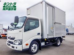 デュトロ  パブコ製アルミバン 10尺ボディ サイドスライドドア ラッシングレール2段 5速ミッション 最大積載2000kg 荷台寸法(長310×幅176×高221) 2トン 2t 対応免許/5t限定準中型免許 中古車画像