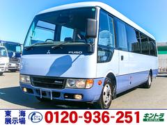 ローザ  マイクロバス 33人乗り スーパーロング モケットシート デュオニック バックモニター ターボ車 対応免許/大型免許 中古車画像