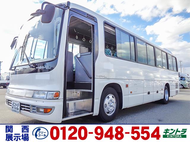 商品番号４３７０　Ｈ１８／３　いすゞ　ガーラミオ 中大型バス　車検あり　５１人乗　貫通トランク　ルームラック　総輪エアサス