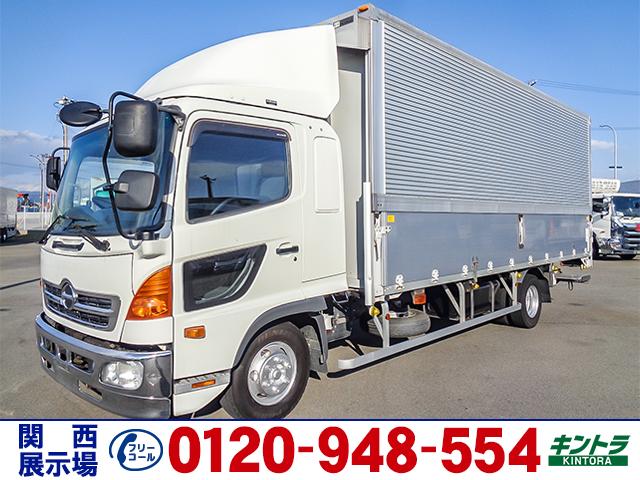 商品番号４４２６　Ｈ２７／１１　日野　レンジャー パブコ製アルミウイング　ワイドボディ　格納パワーゲート　積載２．５５ｔ