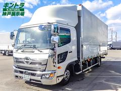 ヒノレンジャー  日本フルハーフ製アルミウイング 車検あり ワイドボディ ラッシングレール2段 最大積載2,850kg 荷台寸法(長618×幅240×高243) 4トン 4t 対応免許/8t限定中型免許 中古車画像
