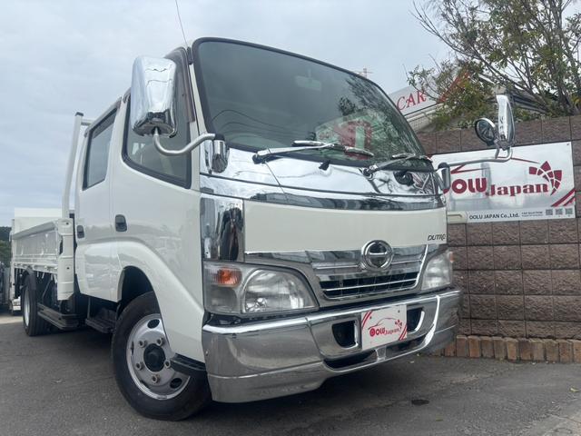 Ｗキャブ　ＭＴ　後輪ダブル　ＥＴＣ　ターボ　エアコン　フロント、リアパワーウィンドウ　左パワーミラー　運転席エアバッグ　全塗装済