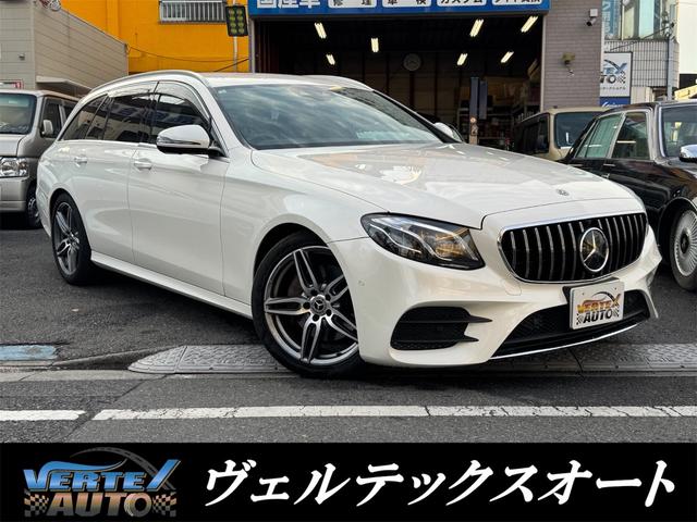 Ｅクラスステーションワゴン(メルセデス・ベンツ) Ｅ２２０ｄ　ステーションワゴンアバンギャルドスポーツ　新品パナメリカーナグリル！　ボディ・ヘッドライト磨きコーティング済み！　エアサス修理済み！　黒レザー＆パワー＆ヒーター＆メモリーシート　ブルメスタースピーカー　純正ナビ＆フルセグ　パワーバックドア 中古車画像