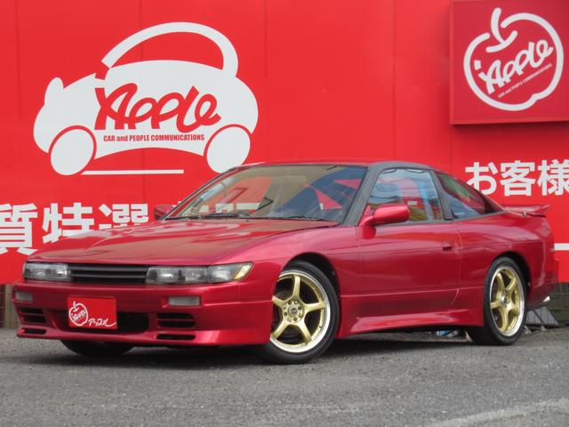 日産 １８０ＳＸ タイプＩＩ　Dampers　ＲＡＹＳ１７インチアルミホイール　ロールバー