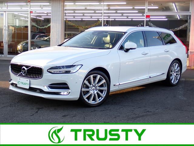Ｖ９０(ボルボ) Ｔ６　ＡＷＤ　インスクリプション　クライメートＰＫＧ　黒革　パークパイロット　前後ドラレコ　マッサージ機能付きシートベンチレーション　全席シートヒーター　ステアリングヒーター　カープレイ　サラウンドビューカメラ　フルセグＴＶ　ＥＴＣ 中古車画像