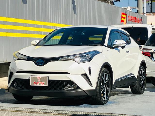 Ｃ−ＨＲ(トヨタ) Ｇ　セーフティセンス　ＬＥＤヘッドランプ　ＬＥＤフロントフォグランプ　ナビ　地デジＴＶ　バックカメラ　ドラレコ　ＥＴＣ　１８インチＡＷ　ナノイー付オートエアコン　快適温熱シート　スマートキー 中古車画像