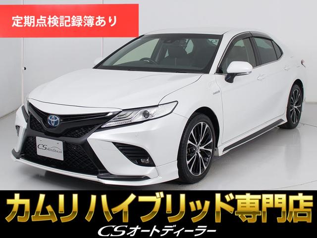 トヨタ カムリ ＷＳ　（禁煙車）（ＴＲＤフルエアロ）（オプションＳＤナビ）（トヨタセーフティセンス）（レーダークルーズ）（プリクラッシュ）（クリアランスソナー）（パワーシート）（Ｂｌｕｅｔｏｏｔｈ）（カラーバックモニター）