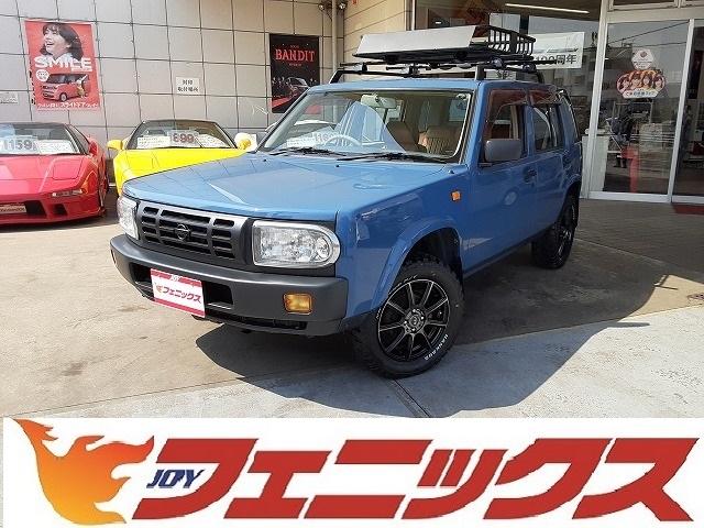 日産 ラシーン ｂ１４系 タイプｉｉ 修復歴無し ４ｗｄ マットブラック塗装 木目調インテリア 革調シートカバー ルーフラック リフトアップサス フロア マット ドアバイザー フォグランプ １５インチａｗ ホワイトレターマッドタイヤの中古車在庫詳細 株 フェニックス