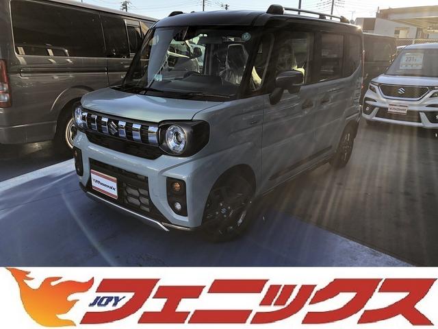 スペーシアギア(スズキ) ハイブリッドＸＺ　ターボ　４ＷＤ☆現行型☆届出済未使用☆純正９型ナビ☆全方位モニター☆Ｂｌｕｅｔｏｏ 中古車画像
