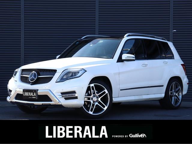 メルセデス・ベンツ ＧＬＫクラス ＧＬＫ３５０　４マチック　後期　ＡＭＧエクスクルーシブＰ　ＡＭＧスタイリングＰ　パノラマＳＲ　キーレスゴー　ＰＷテールゲート　ＲＳＰ　ＡＣＣ　ＬＫＡ　ＢＳＡ　３６０°カメラ　茶革　シートヒーター　ＰＷシート　純ナビ　１２セグ