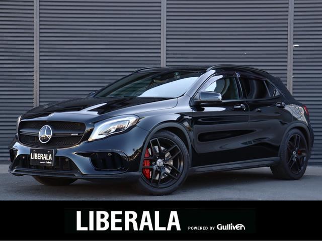 ＧＬＡクラス ＧＬＡ４５　４マチック　パノラマＳＲ　ＲＳＰ　ＡＣＣ　ＬＫＡ　ＢＳＡ　ＡＭＧカーボンインテリアトリム　ＡＭＧレッドキャリパー　黒革　シートヒーター　Ｍ付ＰＷシート　パワーテールゲート　純ナビ　１２セグ　ＣａｒＰｌａｙ　ＬＥＤ