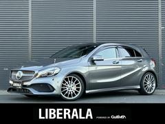 Aクラス A180 AMG スタイル 後期型 パノラマSR 半革 Sヒーター M付PWシート ナビ TV BT DVD RSP ACC LKA BSA Bカメラ パークトロニック LED アンビエントライト ETC 前後ドラレコ 禁煙車 中古車画像