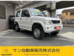 三菱　パジェロミニ　Ｘ　パートタイム４ＷＤ　背面タイヤ　エアコン