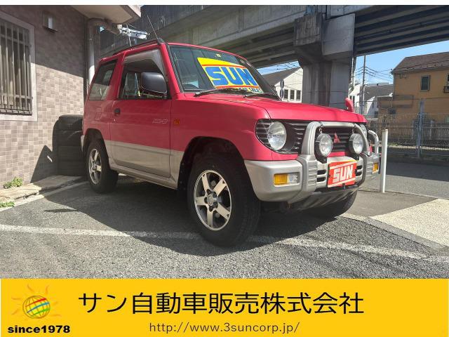 三菱 パジェロミニ ＸＲ−ＩＩ　パートタイム４ＷＤ　ＴＶナビ　キーレス