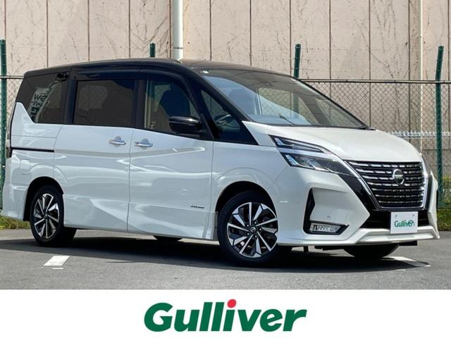 セレナ(日産) ハイウェイスターＶ　純正１０型ナビ　アラウンドビューモニター　エマージェンシーブレーキ　プロパイロット　ブラインドスポットモニター　両側電動スライドドア 中古車画像