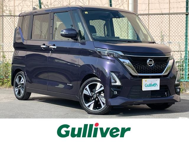 ハイウェイスター　Ｇターボプロパイロットエディション　ナビ　アラウンドビューモニター　エマージェンシーブレーキ　車線逸脱警報　ソナー　プロパイロット　ＥＴＣ　ドライブレコーダー　アイドリングストップ　横滑り防止措置　ステアリングスイッチ　両側電動ドア
