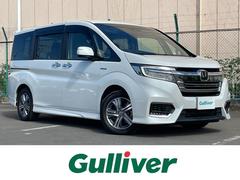 ステップワゴンスパーダ スパーダハイブリッド G・EX ホンダセンシング 純正9型ナビ フルセグTV CD/DVD再生 バックモニター ホンダセンシング 前席シートヒーター 追従クルーズ 両側電動ドア ハーフレザーシート ETC ドライブレコーダー 純正LEDヘッドライト 中古車画像