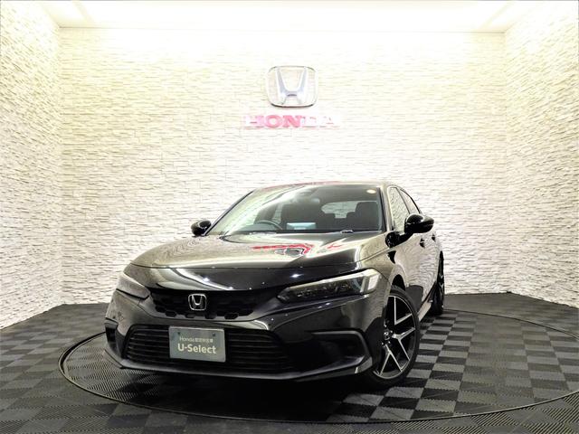 シビック(ホンダ) ＬＸ　６ＭＴ　禁煙　純正９ｉｎｃｈコネクトナビＴＶ　ＥＴＣ　ＬＥＤ　リアカメラ　Ｂｌｕｅｔｏｏｔｈ　衝突軽減Ｂ　ＶＳＡ　サイドエアバック　シートヒーター　パーキングセンサー　クルコン　スマートキー　純正ＡＷ 中古車画像