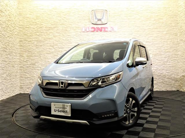 フリード＋(ホンダ) クロスター・ホンダセンシング　禁煙　純正ナビＴＶ　純正ドラレコ前後　ＥＴＣ　ＬＥＤ　リアカメラ　Ｂｌｕｅｔｏｏｔｈ　衝突軽減Ｂ　ＶＳＡ　サイドエアバック　両側パワスラ　シートヒーター　クルコン　スマートキー　純正ＡＷ　ワンオーナー 中古車画像