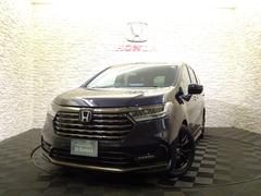 オデッセイハイブリッド e:HEVアブソルート・EXブラックエディション 元デモカー 禁煙 純正11.4inchナビTV LED Rカメ Bluetooth 衝突軽減B VSA サイドエアバッグ 両側パワスラ シートヒーター パワーシート パーキングセンサー スマートキー 中古車画像