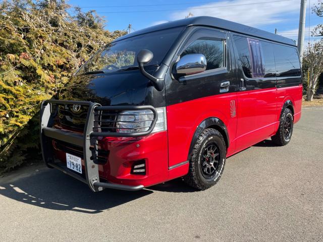 トヨタ ハイエースバン ロングワイドスーパーｇｌ ｗエアコン メモリーナビ 地デジｔｖ オートエアコンの中古車 グーネット中古車