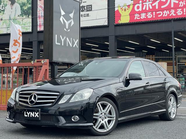 Ｅ３５０　アバンギャルド　黒革　サンルーフ　ナビ　ＴＶ　バックカメラ　ＥＴＣ　シートヒーター　クルーズコントロール　グリル後期　１８インチ純正アルミホイール　スマートキー　パワーシート　シートメモリ　クリアランスソナー(1枚目)