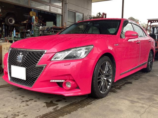 クラウンハイブリッド 全て ピンク系の中古車を探すなら グーネット中古車 トヨタの中古車情報 クラウンハイブリッド 全て ピンク系の中古車を探すなら グーネット中古車 トヨタの中古車情報