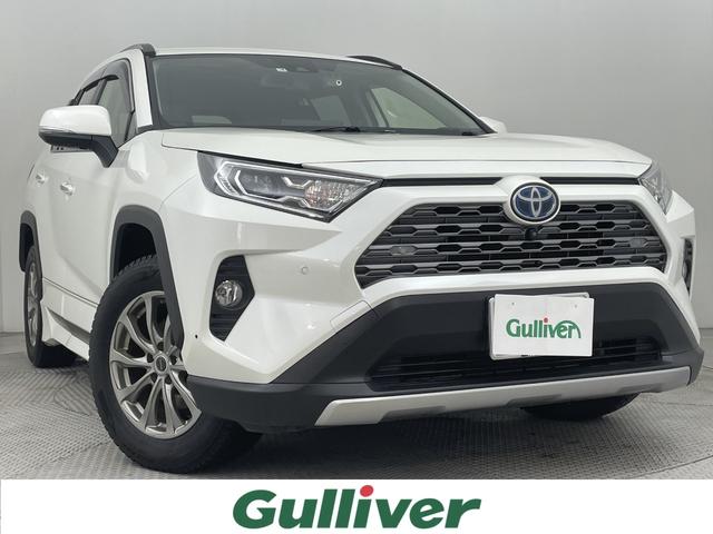 トヨタ ＲＡＶ４ ハイブリッドＧ　衝突軽減／ナビ／全方位カメラ／寒冷地仕様／パワーバックドア／オートマチックハイビーム／横滑り防止装置パワーシート／ブラインドスポットモニター／電格ウィンカーミラー／ステアリングヒーター／ＥＴＣ／ＬＥＤ