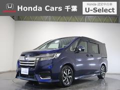 ホンダ　ステップワゴンスパーダ　スパーダホンダセンシング　ホンダ認定中古車ワンオーナー　後席用モニター　前後ドラレコ