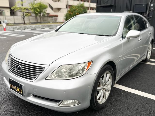 ＬＳ(レクサス) ＬＳ４６０　バージョンＵ　Ｉパッケージ　禁煙車　フロントエアサス左右・タイヤ新品　ベージュ本革エアーシート　サンルーフ 中古車画像