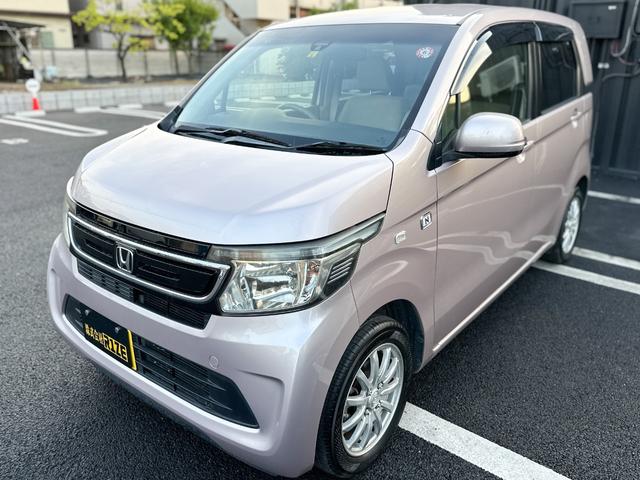 ホンダ Ｇ・ターボパッケージ　１オーナー　ディーラーメンテ車　衝突軽減ブレーキ　禁煙　ターボ　ＤＯＰナビ　１セグＴＶ　Ｂｌｕｅｔｏｏｔｈ　Ｂカメラ　スマートキー　純正ＨＩＤヘッド　１４インチ　フルオートエアコン　ベージュインテリア