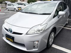 プリウス S 禁煙車 純正ナビ 1セグTV バックカメラ ミラーウインカー フルオートAC ビルトインETC 電動格納ミラー シートリフター グレーインテリア ステアリングリモコン スマートキー プッシュスタート 中古車画像