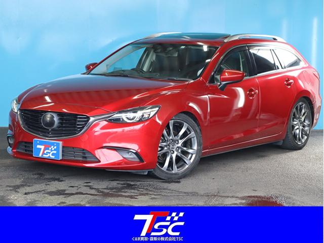 アテンザワゴン(マツダ) ＸＤ　Ｌパッケージ　ＢＯＳＥ／サンルーフ／禁煙／ブラインドスポットモニター／Dampers／アダプティブクルーズコントロール／黒革シート／パワーシート／シートヒーター／純正ナビ／バックカメラ／Ｂｌｕｅｔｏｏｔｈ／ルーフレール 中古車画像