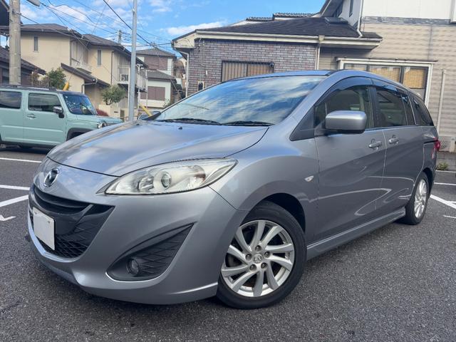 プレマシー(マツダ) 20S ナビTV バックモニター 両側電動スライドドア スマートキー ETC 純正アルミ HIDライト スペヤーキー ステアリングスイッチ 禁煙車 フォグ 中古車画像