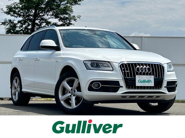 アウディ Ｑ５ ２．０ＴＦＳＩクワトロ　Ｓラインパッケージ　純正ナビ　４ＷＤ