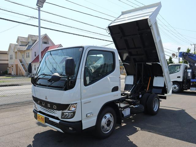 三菱ふそう キャンター 強化ダンプ　３ｔ４ナンバー　強化ダンプ　新明和工業製