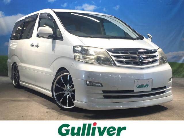 トヨタ アルファードV 10系 AX Lエディション トヨタ純正ナビ