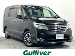 セレナ Hスター Vセレ+セーフティクロスギア SHV Aセフ 黒革シート 純正ナビTV 360カメラ フリップダウンモニター クルーズコントロール 衝突軽減ブレーキ レーンアシスト 両側パワースライドドア クリアランスソナー リアオートエアコン ETC 中古車画像