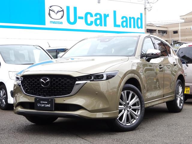 マツダ ＣＸ－５ ２５Ｓ　エクスクルーシブモード　禁煙／ワンオーナー／ｉ－ＡＣＴＩＶＳＥＮＳＥ／茶革／１０．２５インチナビ＆地デジ＆３６０°ビューモニター＆ＥＴＣ２．０＆ディスプレイオーディオ＆Ｑｉ＆セルスター前後ドラレコ＆パドルシフト