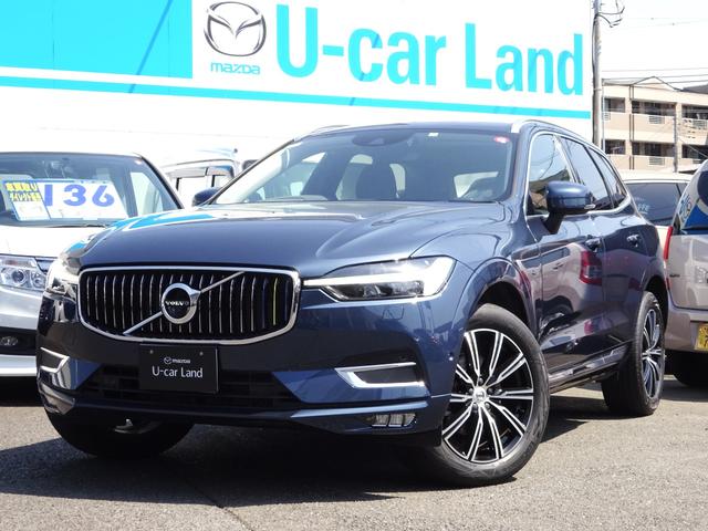 ボルボ ＸＣ６０ Ｂ５　ＡＷＤ　インスクリプション　当社所有ボルボディーラー下取車／アイシン８速／サンルーフ／ＩｎｔｅｌｌｉＳａｆｅ／Ｈａｒｍａｎ　Ｋａｒｄｏｎ／９インチナビ＆３６０°ビューモニター＆地デジ＆ＥＴＣ２．０＆ディスプレイオーディオ＆Ｑｉ