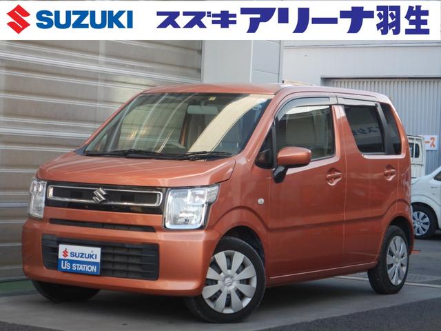 スズキ ワゴンＲ ＦＡ　ナビ　ＥＴＣ　フロアマット　ドアバイザー　禁煙車　　取扱説明書　スペアキー　車検整備　１年保証