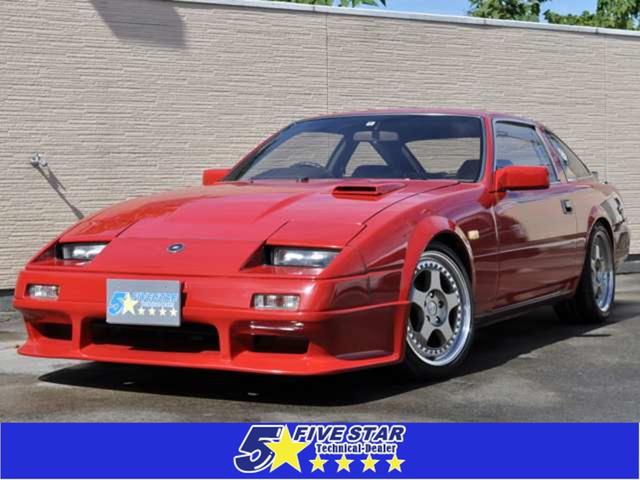 ３００ＺＸ　Ｖ６ターボ３０００　ローダウンＦ車高調Ｒダウンサス　社外ＲＥＶメーター　ＥＴＣ　ターボタイマー　リトラクタブルヘッドライト　社外柿本改マフラー　社外オーディオ　純正革巻きステアリング