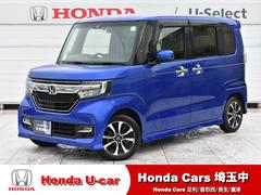 N-BOXカスタム G・Lホンダセンシング 純正8インチナビ 純正前後ドラレコ 地デジTV 助手席エアバッグ キーレス シートH セキュリティーアラーム スマ-トキ- リアカメラ ナビTV ETC 前車追従機能 サイドエアバッグ DVD VSA 中古車画像